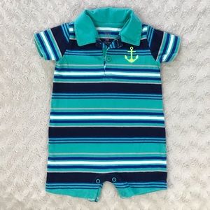 Just One You by Carter’s One Piece Romper Stripes